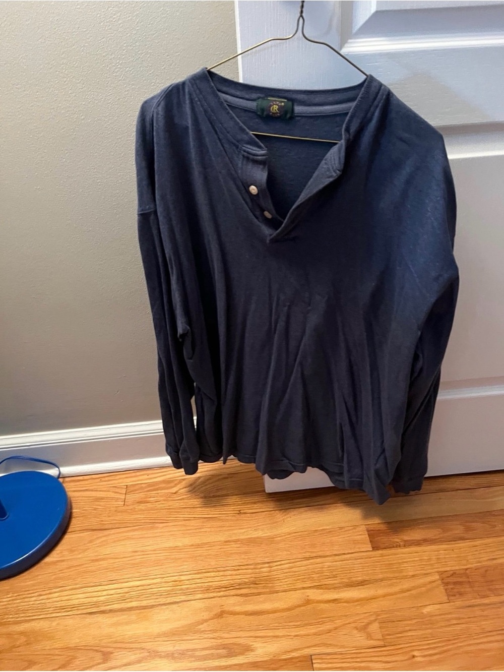 Men’s Club Room Long Sleeve Blue Shirt